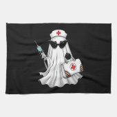 Ghost Nurse Halloween Theedoek (Horizontaal)