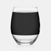 Ghost Nurse Halloween Wijnglas Zonder Voet (Rechts)