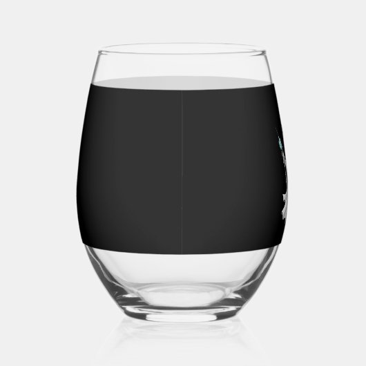 Ghost Nurse Halloween Wijnglas Zonder Voet (Rechts)