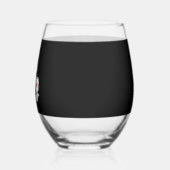 Ghost Nurse Halloween Wijnglas Zonder Voet (Links)