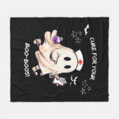 Ghost Nurse met magische drank - remedie voor je l Fleece Deken (Voorkant (Horizontaal))