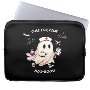 Ghost Nurse met magische drank - remedie voor je l Laptop Sleeve