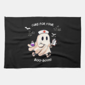 Ghost Nurse met magische drank - remedie voor je l Theedoek (Horizontaal)