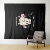 Ghost Nurse met magische drank - remedie voor je l Wandkleed (In Situ (horizontaal))