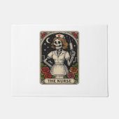 Ghost Nurse Spookily Caring en Whimically Haunt Deurmat (Voorkant)