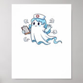 Ghost Nurse Spookily Caring en Whimically Haunt Poster (Voorkant)