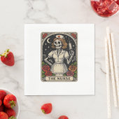 Ghost Nurse Spookily Caring en Whimically Haunt Servet (Insitu)