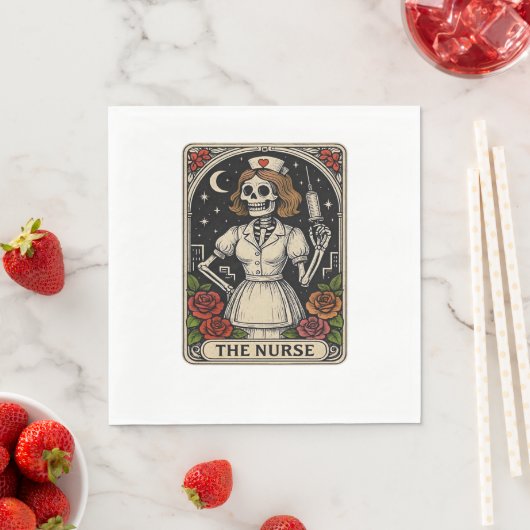 Ghost Nurse Spookily Caring en Whimically Haunt Servet (Insitu)