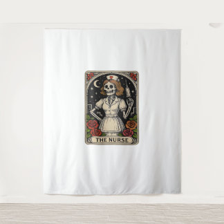 Ghost Nurse Spookily Caring en Whimically Haunt Wandkleed
