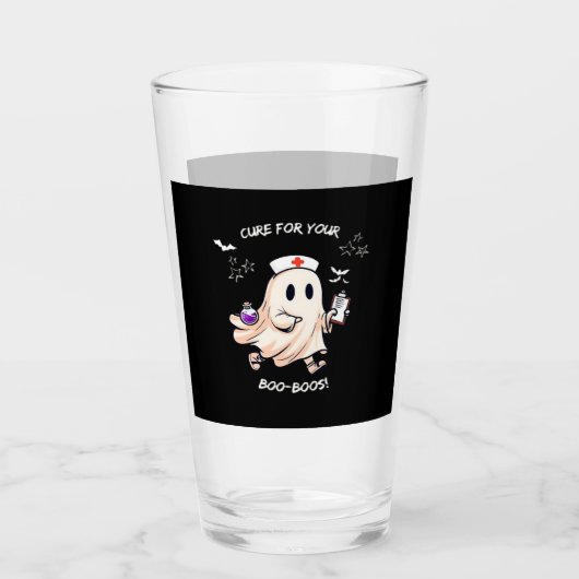 Ghost Nurse with Magical Potion � Cure for Your Bo Glas (Voorkant)