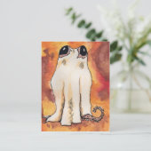 Ghost Octopus Briefkaart (Staand voorkant)