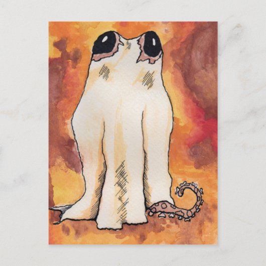 Ghost Octopus Briefkaart (Voorkant)