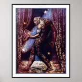 Ghost of a Flea by WIlliam Blake Poster (Voorkant)