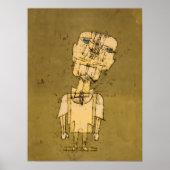 Ghost of a Genius by Paul Klee Poster (Voorkant)