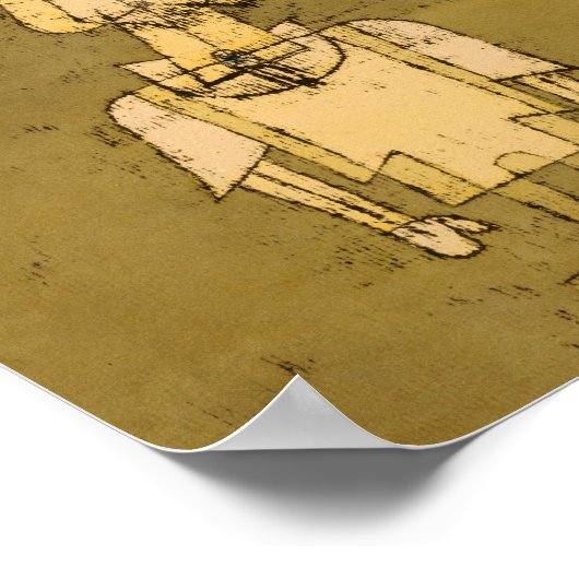 Ghost of a Genius by Paul Klee Poster (Hoek)