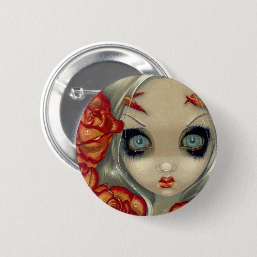 "Ghost of a Roos" Button (Voorkant /achterkant)