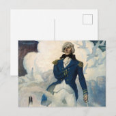 Ghost of Admiral Nelson, 1940, door N.C. Wyeth Briefkaart (Voorkant / Achterkant)