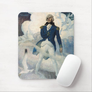 Ghost of Admiral Nelson door Newell Convers Wyeth Muismat