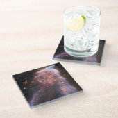 Ghost of Cassiopeia Nebula Glazen Onderzetter (Schuin)