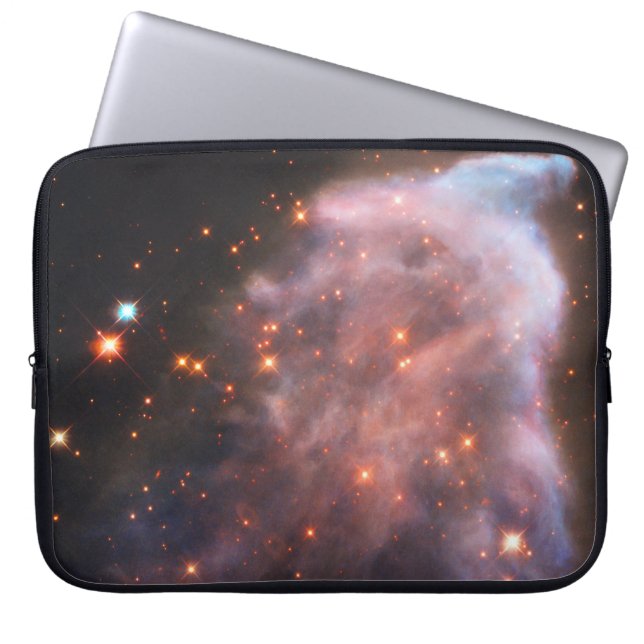 Ghost of Cassiopeia Nebula Laptop Sleeve (Voorkant)