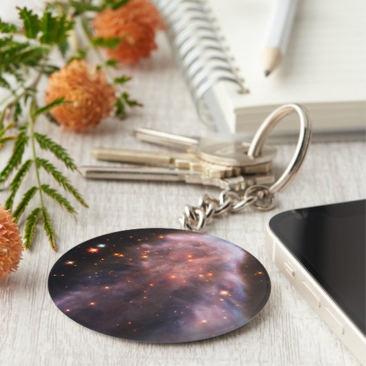 Ghost of Cassiopeia Nebula Sleutelhanger (Zijkant)