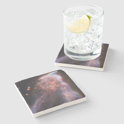Ghost of Cassiopeia Nebula Stenen Onderzetter (Zijkant)