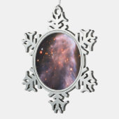 Ghost of Cassiopeia Nebula Tin Sneeuwvlok Ornament (Rechts)