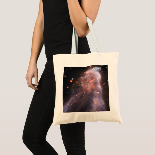 Ghost of Cassiopeia Nebula Tote Bag (Voorkant (product))
