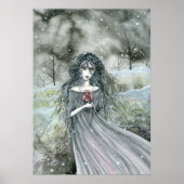 Ghost of Cathy Fantasy Gothic Art Molly Harrison Poster (Voorkant)