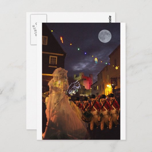 Ghost of Charles Dickens Past Briefkaart (Voorkant / Achterkant)