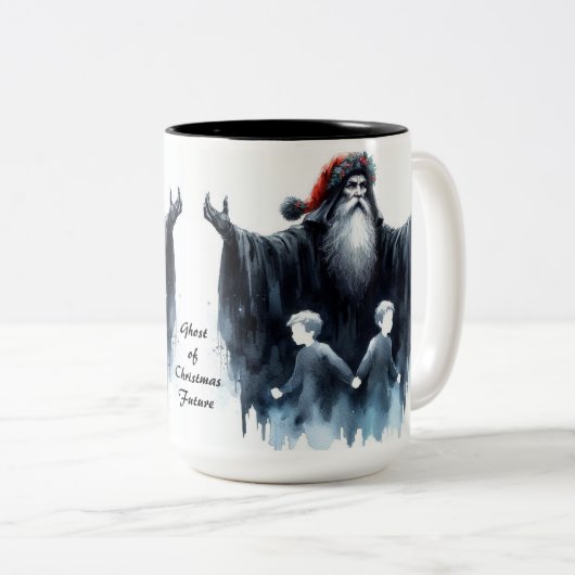 Ghost of Christmas Future Coffee Mok (Voorkant rechts)