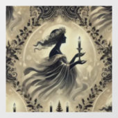 Ghost of Christmas Past Raamsticker (Vel)