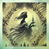 Ghost of Christmas Past Raamsticker (Vel 3)