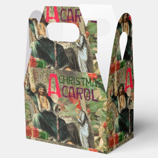 Ghost of Christmas Present Illustratie Scrooge Bedankdoosjes (Geopend)