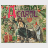 Ghost of Christmas Present Illustratie Scrooge Cadeaupapier (Vlak)