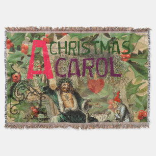 Ghost of Christmas Present Illustratie Scrooge Deken