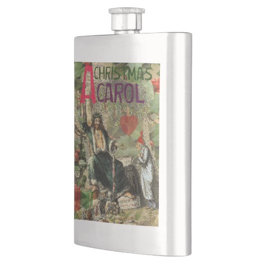 Ghost of Christmas Present Illustratie Scrooge Flacon (Links)