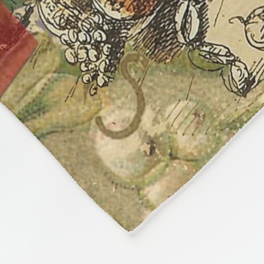 Ghost of Christmas Present Illustratie Scrooge Fleece Deken (Hoek)