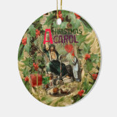 Ghost of Christmas Present Illustratie Scrooge Keramisch Ornament (Links)