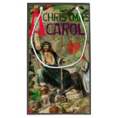 Ghost of Christmas Present Illustratie Scrooge Klein Cadeauzakje (Achterkant)