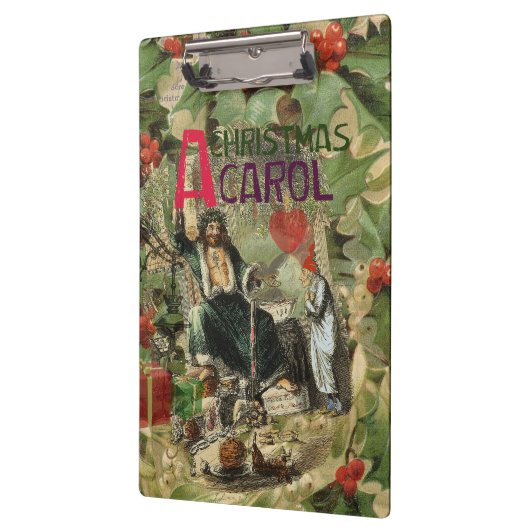 Ghost of Christmas Present Illustratie Scrooge Klembord (Links)