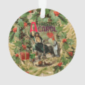 Ghost of Christmas Present Illustratie Scrooge Ornament (achterkant)