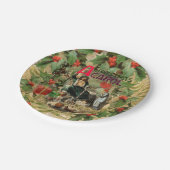 Ghost of Christmas Present Illustratie Scrooge Papieren Bordje (Gekanteld)