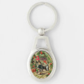 Ghost of Christmas Present Illustratie Scrooge Sleutelhanger (Voorkant)