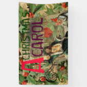 Ghost of Christmas Present Illustratie Scrooge Spandoek (Verticaal)