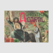 Ghost of Christmas Present Illustratie Scrooge Tissuepapier (Voorkant)