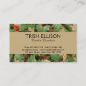 Ghost of Christmas Present Illustratie Scrooge Visitekaartje (Voorkant)