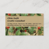 Ghost of Christmas Present Illustratie Scrooge Visitekaartje (Voorkant)