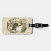 Ghost of Christmas Present Scrooge Bagagelabel (Voorkant horizontaal)