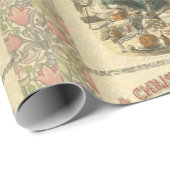 Ghost of Christmas Present Scrooge Cadeaupapier (Rol Hoek)